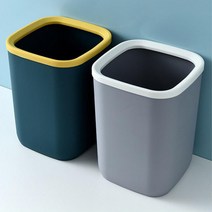 원룸 아이방용 오픈 쓰레기통 휴지통 10리터 기본템 미니쓰레기통 예쁜휴지통 사무실휴지통, 1개, 민트