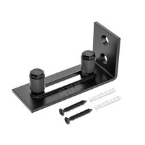 미닫이문레일 덧문 레일문 문짝교체 슬라이딩도어, 두개의작은바퀴가있는것