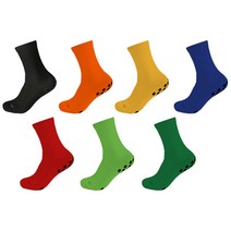 러닝핏-크루 무봉제 트루삭스 배드민턴 스포츠 타니스양말, 레드