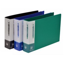 [271449][알파] PP O링바인더 2공 가로형 A5 3cm, 상세설명 참조, [8001353]그린/AF00224