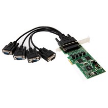 넥스트 4포트 시리얼 RS422 485 PCI 카드 멀티포트카드 데스크탑용 NEXT-42485LP4 EX