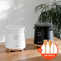 미니쿡 미니저당밥솥 TKC-550 캠핑/다이어트/1인밥솥 1.5L, 블랙
