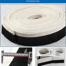 1M 607080100mm 브러시 진공 청소기 조각 기계 집진기 커버 CNC 라우터-스핀들 모터 밀링 기계용, CHINA, 1Mx100mm