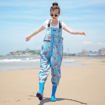 여성 남성 어린이 가슴장화 바지장화 전신 해루질 낚시 농사용 작업복 선상 갯벌 입는장화 사계절