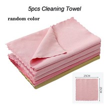 650ml/500ML 투명 텀블러 빨대 재사용 가능한 더블 레이어 물병 커피 우유 DIY 스무디 컵 음료 용기, 06 5PCS Cloth