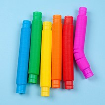 스트로우 팝튜브 스트 영아놀이감 우팝 컬러우 촉감장난감 자바라 완구 어린이집감, 션턕욥션!!