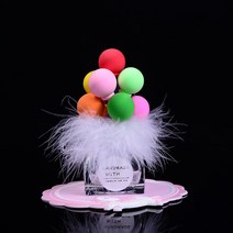 차량용디퓨저 자동차 미드나이트 자리 냄새제거 인테리어 소품 여성 싱겁다 향기 지속 큐트 풍선 3126238208, 칠채색