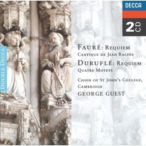 Faure: Requiem / Durufle: Requiem / Poulenc: Messe En Sol Majeur [audioCD]