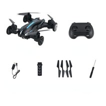 New JJRC A157 Land Air Mini UAV Aircraft Four Axis Remote Control Vehicle Rollover Light Toy Gift, 05 A157W Blue