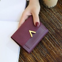 명품카드지갑 명품동전지갑 leather women wallets hasp lady 지퍼