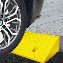 차량진입판 문턱 휠체어 보도블럭 경사로 Ramp Access Board, 블랙, 옵션2, 1개