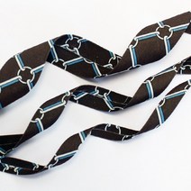 반다야 원단리본 (폭1cm/1.5cm/2.5cm 길이1.8m), 브라운, 폭 2.5cm, 길이 1.8m