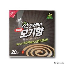 산도깨비 킬파프 모기향 -T1 파워킬 에프킬라 애프킬, 10매