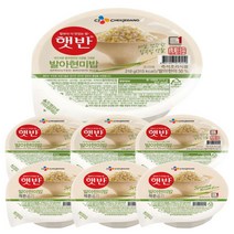 햇반 발아 현미밥 작은공기 130g 12개 잡곡밥, 상세페이지 참조