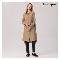 보니스팍스 보니스팍스 절개 자수 포인트 롱 블라우스-MG63BL012