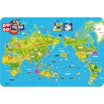 108조각 판퍼즐 - 고 고 세계 지도, 색상, 퍼즐/블럭 조각 수