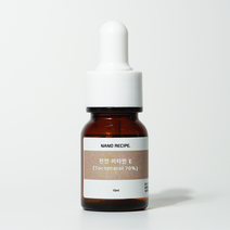 나노레시피 천연 비타민 E 오일 원액 10ml