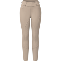 여성 승마바지 실리콘 풀패치 레깅스, 베이지, M, 1개