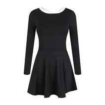 여성 헤일리 레저 원피스 세트 A3BL1SO02_BLK