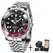 스위스시계 여성메탈시계 명품 시계 pagani design sapphire glass 40mm 세라믹 gmt 기계식 100m 방수 클래식 럭셔리 남성 자동 reloj