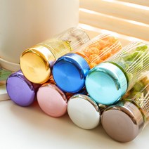 눈금 마이보틀 컬러메탈캡 트라이탄 물병, 민트 350ml