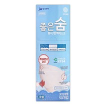 중외제약 좋은숨 황사방역마스크/KF94/대형/흰색/50매, 화이트