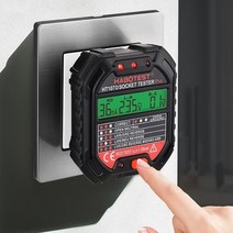 COMS 접지 전압 전류 전원 누전 테스터 테스트 테스트기 테스터기 측정기 BD763, 1개