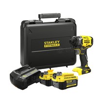 스탠리 충전 임팩 드라이버 SBI820M2K 20V 배터리2개, 1개