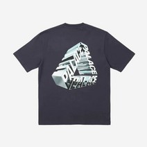 팔라스 트라이크롬 티셔츠 네이비 - 23SS Palace Tri-Chrome T-Shirt Navy - 23SS