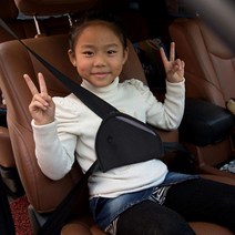 어린이집 영유아 카시트 휴대용 안전벨트 보조 블랙 내구성 자동차 안전 맞춤 안전 벨트 조절기 자동 안전 벨트 조절 아기 어린이 보호대 포지셔너 통기성 자동차 액세서리, 빨간색