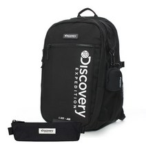 국내매장용 DISCOVERY 디스커버리 라이크 에어 백팩 (BLACK/WHITE) DXBK4023N-BKS