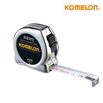 코메론 프로라인 크롬 줄자 KMC-74 5m x 19mm, 1세트