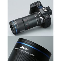 Laowa 라오와 100mm F2.8 풀 프레임 매크로 렌즈 2배 확대, L 마운트, 블랙