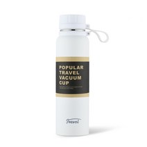 1100ml850ml650ml 더블 스테인레스 스틸 스포츠 진공 플라스크 야외 등산 피트니스 열 병 커피 차 절연 컵, 하얀, 1100ml