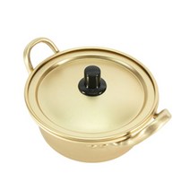 남선 황냄비 양수 2개, 14cm, 노랑