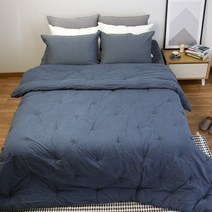 쏘메일 60수 손누비 피그먼트 차렵이불 Q