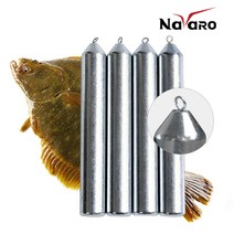 캡스 캡스 롱고리추 45호 50호 친환경 봉돌 우럭 광어 도다리 다운샷추, 45호-1봉 4개입