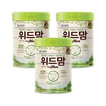 위드맘 리뉴얼 2단계 3캔 황금변 유산균 소화 아기분유 파스퇴르 1세트, 18세트