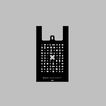 약국봉투 블랙 - 소 2000개 BOX, 2000