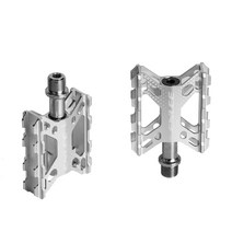 자전거 페달 범용 MTB 알루미늄 합금 팔린 페달 사이클링 부품, 은