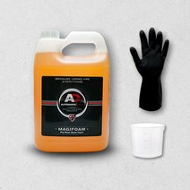 AD 오토브라이트다이렉트 매지폼 4000ml 스노우폼 프리워시 폼세차 폼샴푸 세차폼 고농축 계량컵, 단일수량