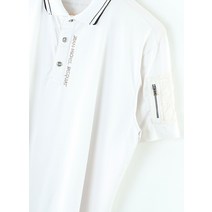 (XXL)바스키아 반팔 카라 티셔츠 화이트15