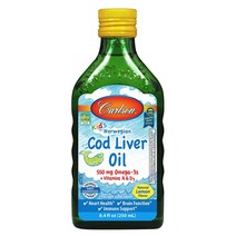 Carlson Cod Liver Oil 오일 키즈 피쉬오일 250ml