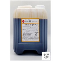 [대용량상품] 업소용 대왕 가쓰오모밀소스 10kg (융진OEM) 냉모밀 모밀장 모밀엑기스 모밀다시 메밀다시 일식재료