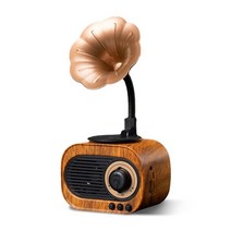 블루투스 무선스피커 버스킹스 자전거스 휴대용 미니 거실스피커 축음기 모양 스피커 레트로 테이블 카페 바 홈 장식 무선 시끄러운 볼륨 스피커 홈 오피스 주방 파티, 갈색