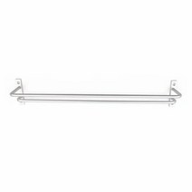 인테리어 자재 다용도실 욕실 알루미늄 수건 걸이 2단, 1개