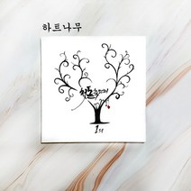 액자 지문 트리 돌잔치 웨딩 방명록 첫돌 준비 단체 방과후 학급 급훈, 캘리그라피글귀(칠순을축하드립니다)