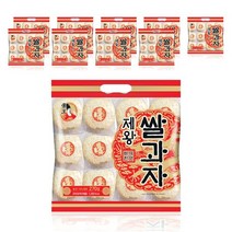 제왕 쌀과자 바삭한맛 원형, 300g, 10개