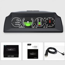 AUTOOL X90 GPS 속도 슬로프 미터 경사계 자동차 HUD 자동차 틸트 피치 각도 각도기 위도 경도 스마트 나침반, 협력사