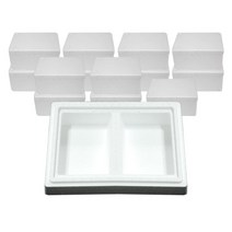 스티로폼박스 백색 가스치환2칸 MAP2 14개